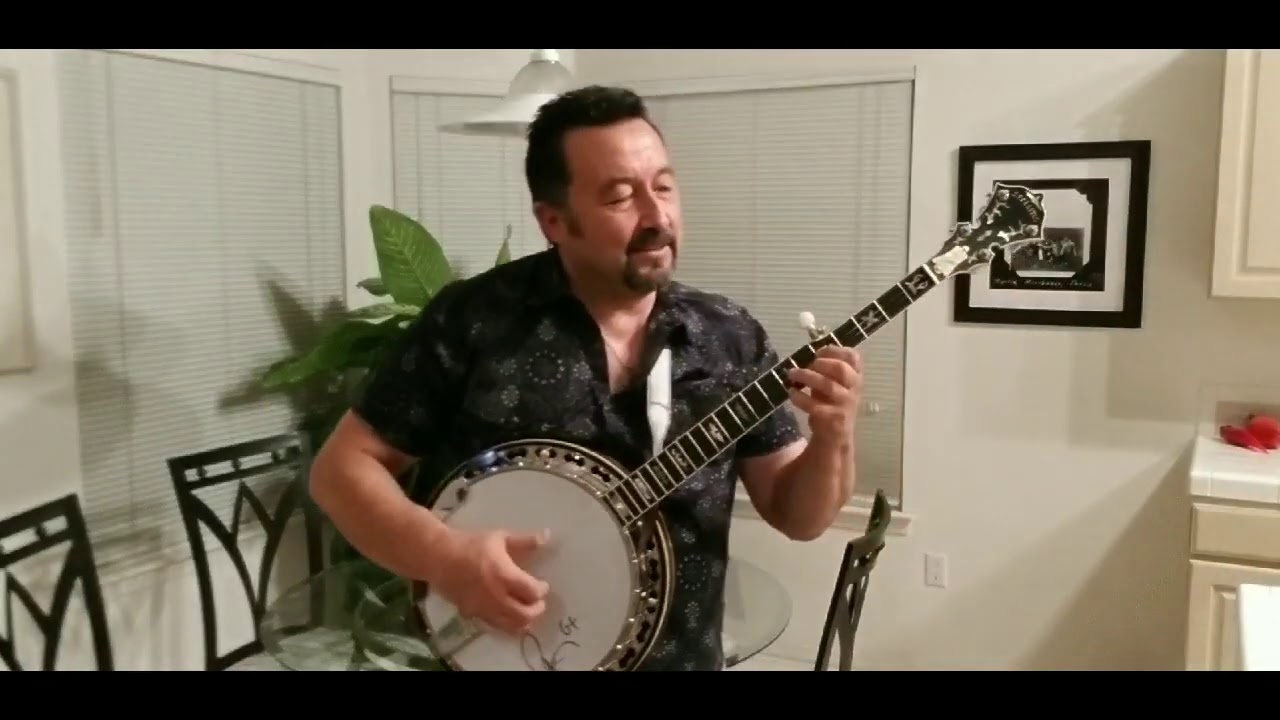 Sleepy Eyed John (Alan Munde cover) on a Stelling Staghorn Banjo.