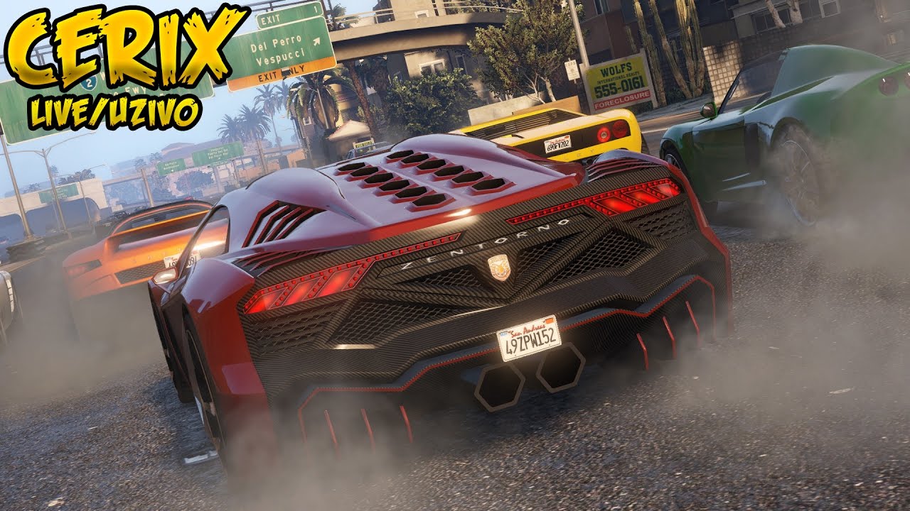 GTA 5 online IGRICA 7k sub ludujemoooo uzivo CeriXHD