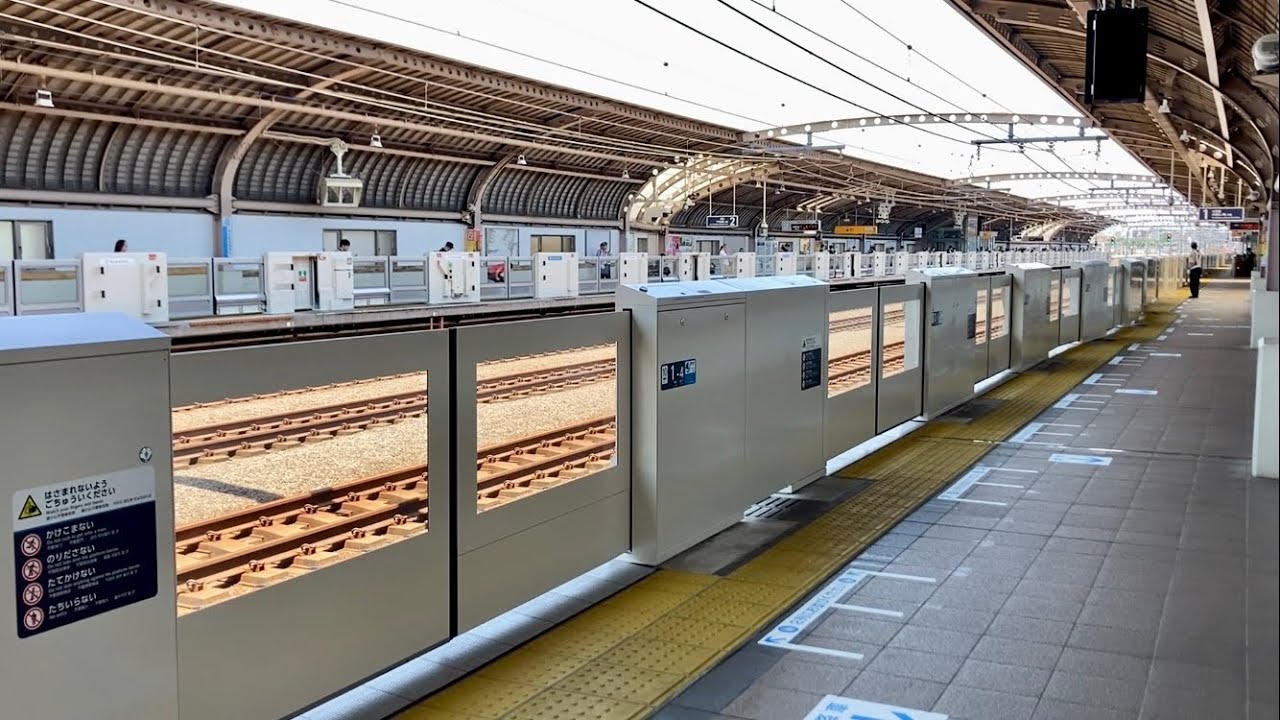 小田急線 千歳船橋駅 ホームドア稼働