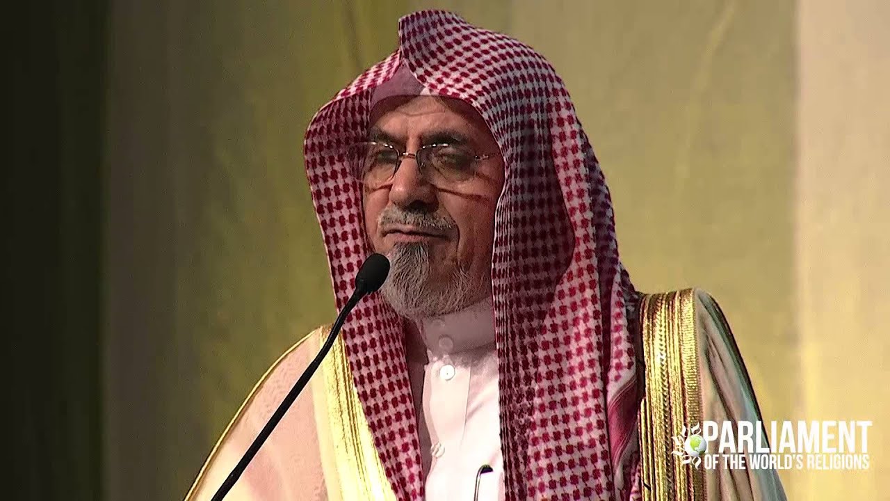 Sheikh Saleh Abdullah bin Humaid talks Climate Change at the 2015 Parliament