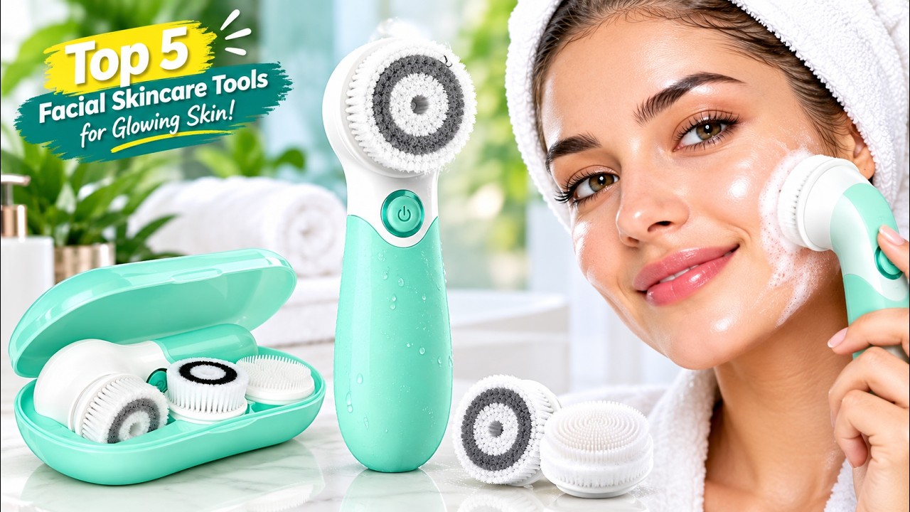 The Secret to Glowing Skin: 5 Tools You Need to Try. | Top 5 Facial Skincare Tools for Glowing Skin!