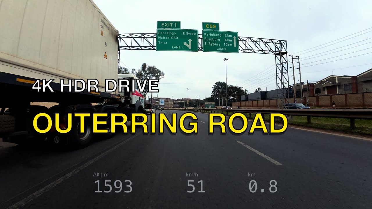 Beautiful Drive: Allsops to Cabanas via the Outering Road