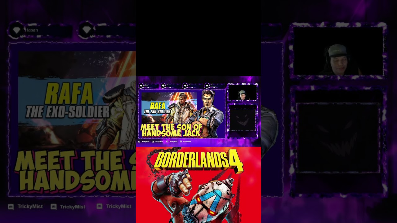 Wait... Rafa is Handsome Jack's Son 😱 #TrickyMist #Borderlands4 #Rafa