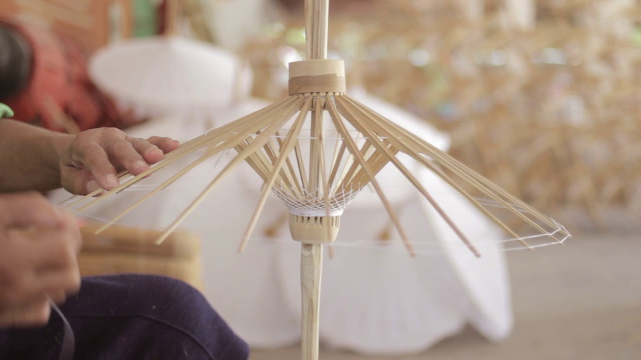 TEASER HANDMADE UMBRELLA by Umbrella Making Centre, Chiang Mai THAILAND