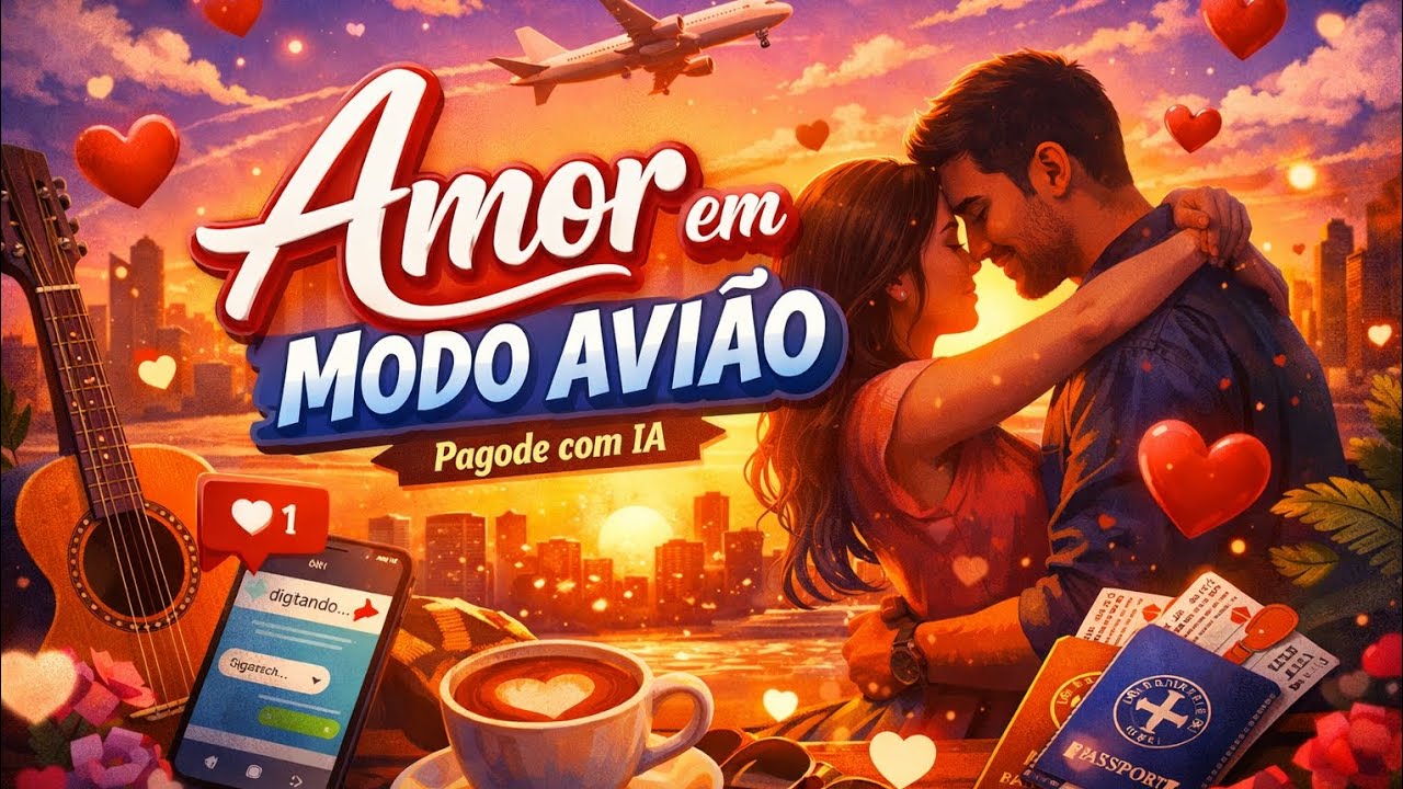 AMOR EM MODO AVIÃO - PAGODE COM IA