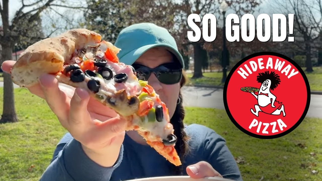 Пробую пиццу Hideaway в Талсе 🍕 | Отзыв о пикнике в парке Cherry Street + Park