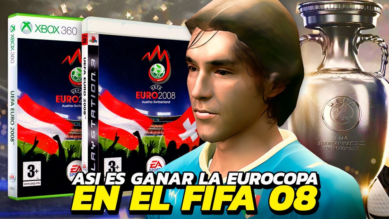 COMO ERA GANAR LA EURO 2008 EN EL FIFA QUE INCLUYO SU LICENCIA | FIFA 08