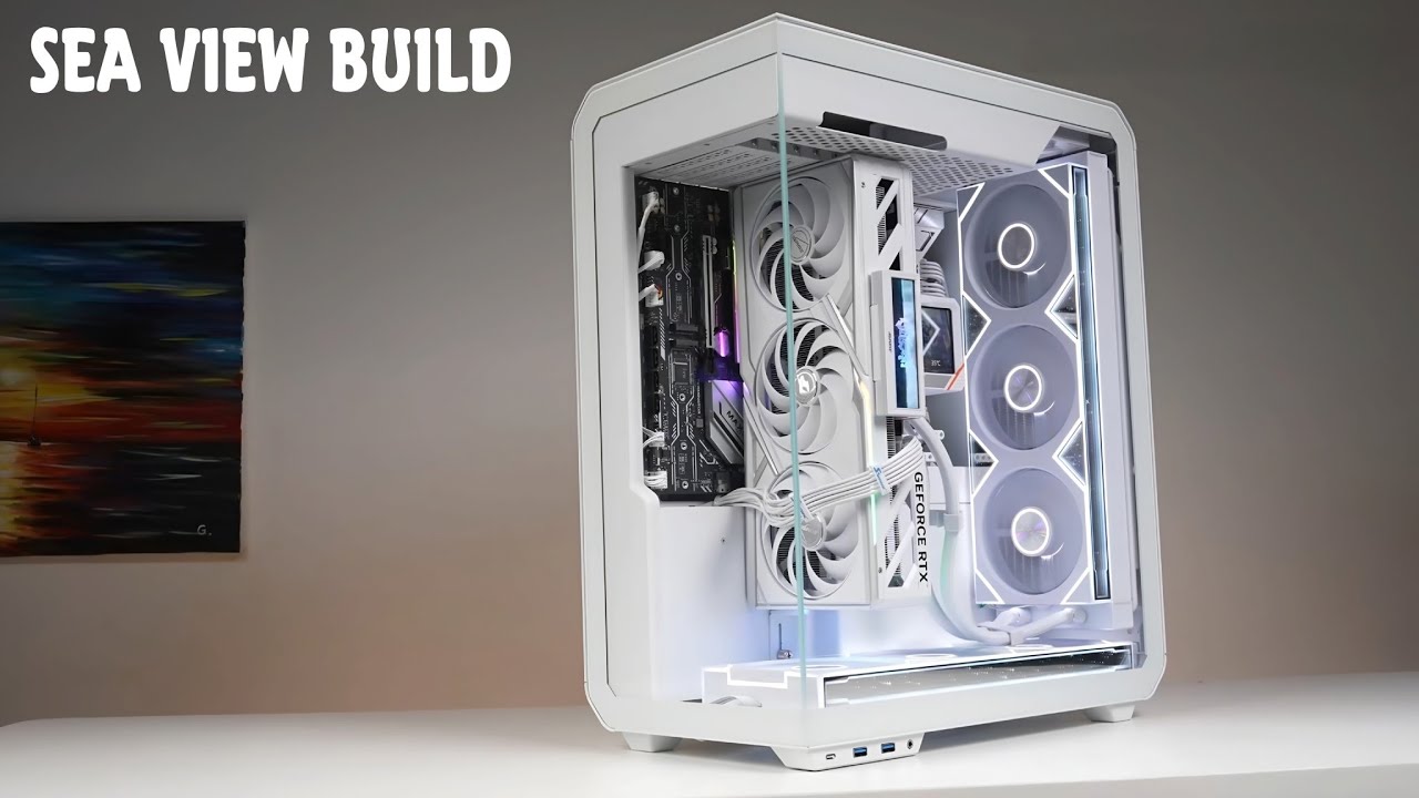 Insane Right-Side Panoramic PC Build! SSUPD Xhuttle Starship Case 