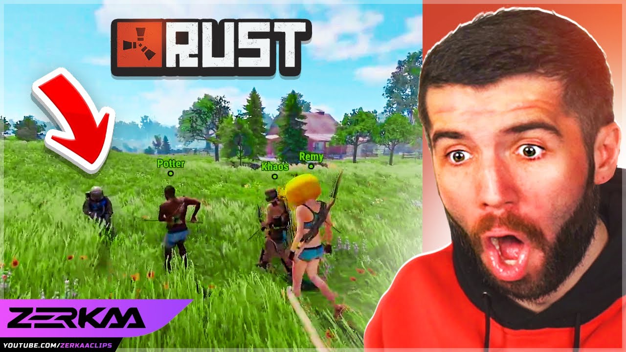 Killing xQc With The Mandem On RUST! (Rust OTV Server)