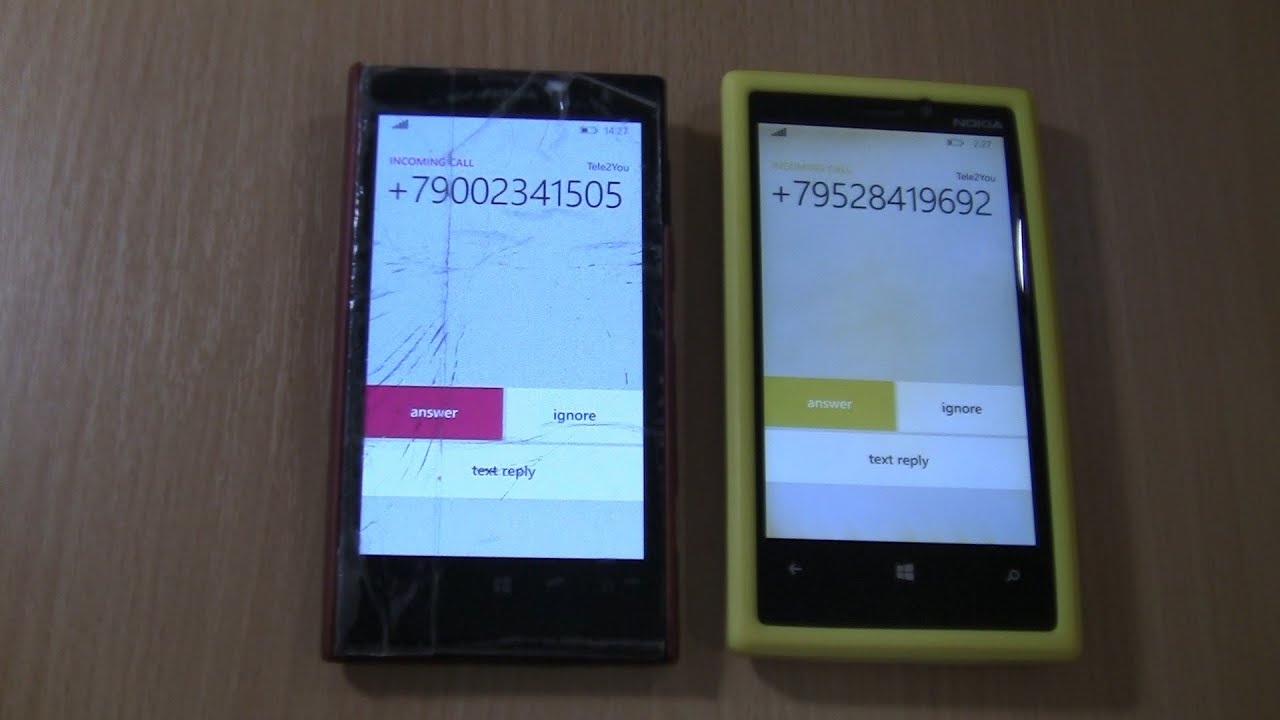 double incoming call