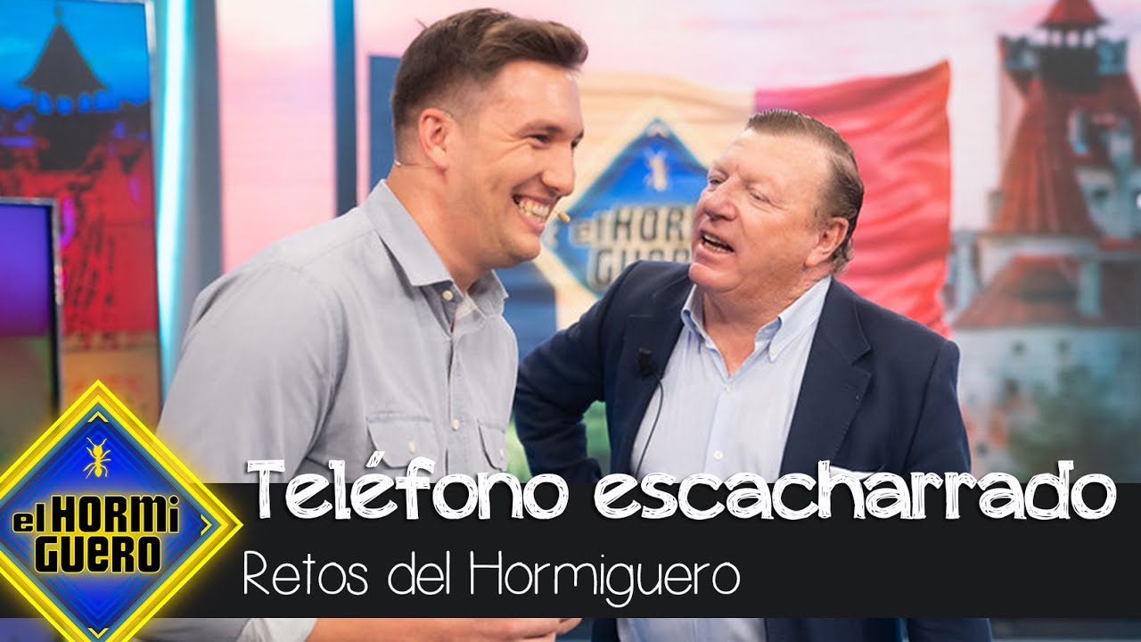 Los Morancos ponen a prueba su nivel de rumano en el teléfono escacharrado - El Hormiguero