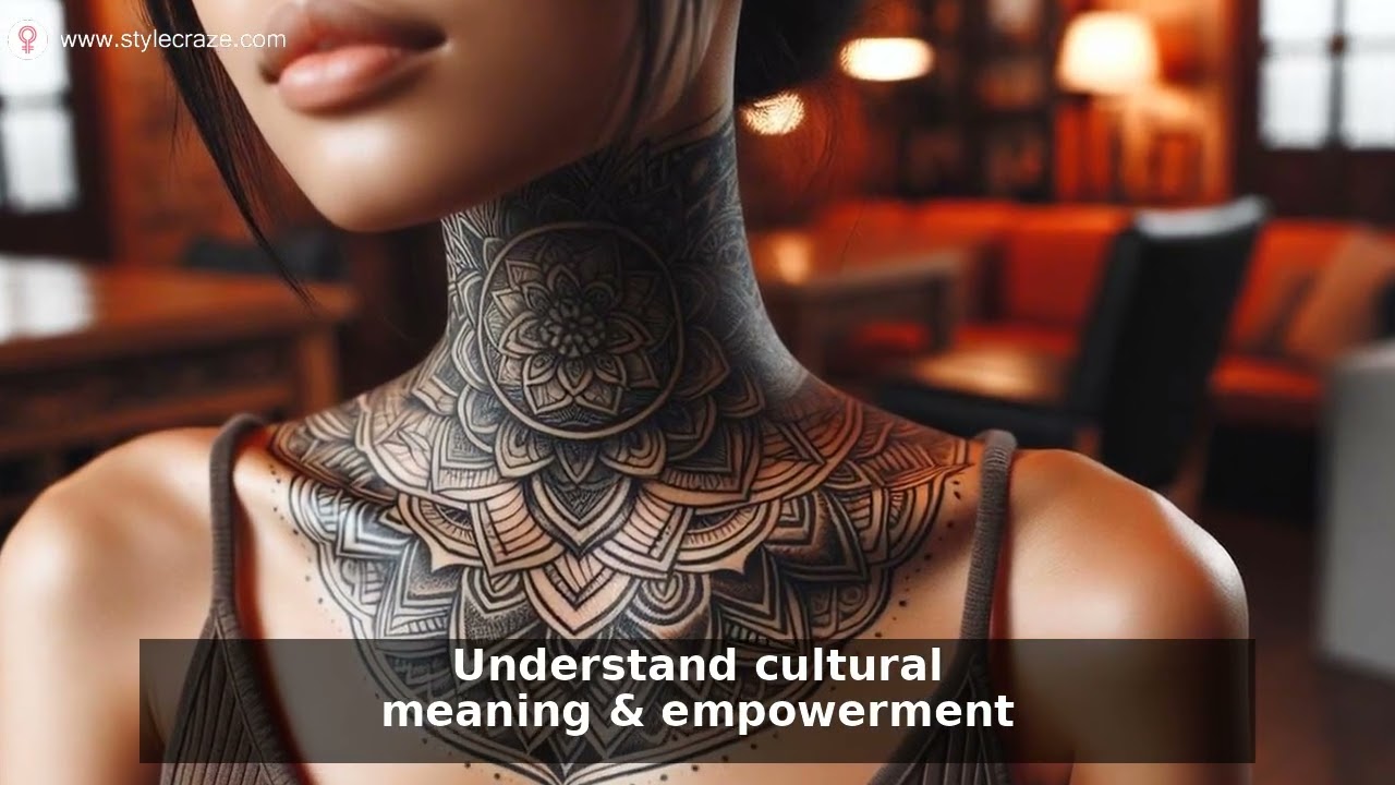 Ultimate Guide: 7 Stunning Female Throat Tattoo Ideas
