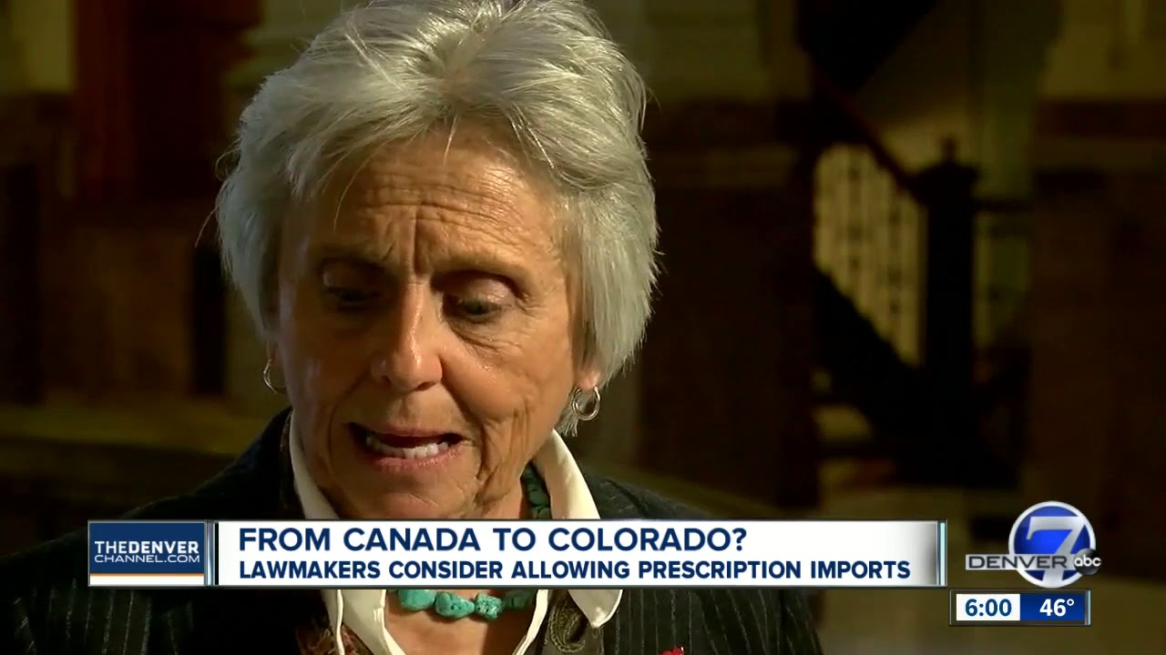Colorado lawmakers consider allowing prescription imports