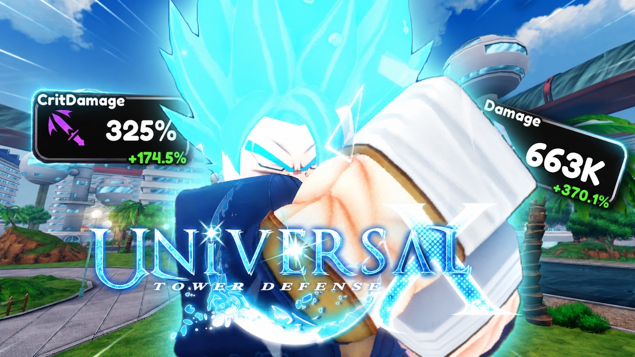 ИМБА, КОТРАЯ НУЖНА ВСЕМ | Гайд на билд SSJB Vegito | Universal Tower Defense X