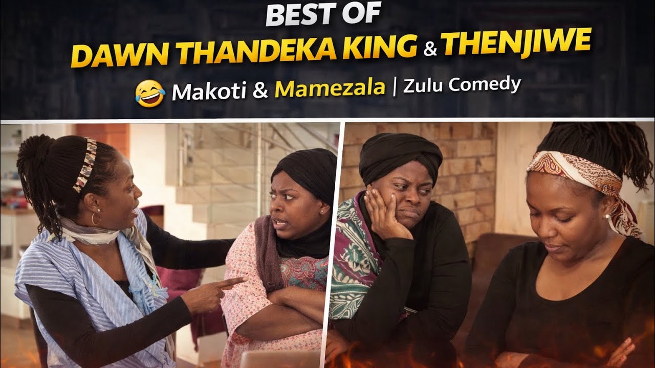 Best Of Dawn Thandeka King & Thenjiwe |  Makoti and Mamezala | Zulu Comedy | Thenjiwe Comedy Skits