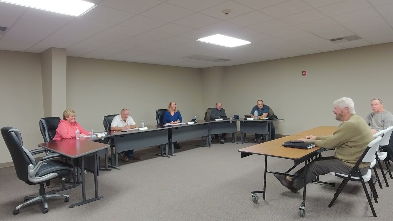 January 13, 2026 Oregon Township Board meeting