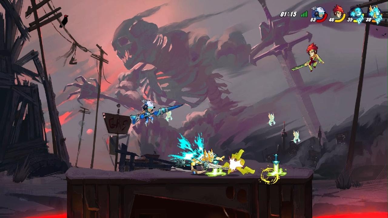 Brawlhalla with the beat