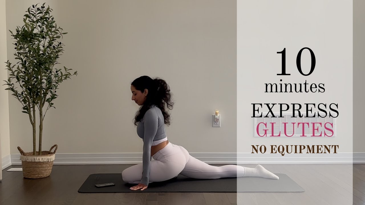 10 Min Booty Burn 🔥 Lift & Tone Glutes (No Equipment) | Lift & Tone