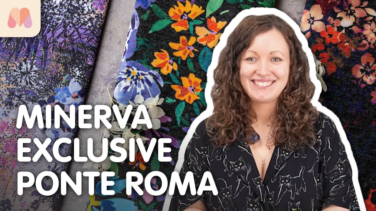 Fabric Showcase | NEW Minerva Exclusive Ponte Roma Double Knit Collection