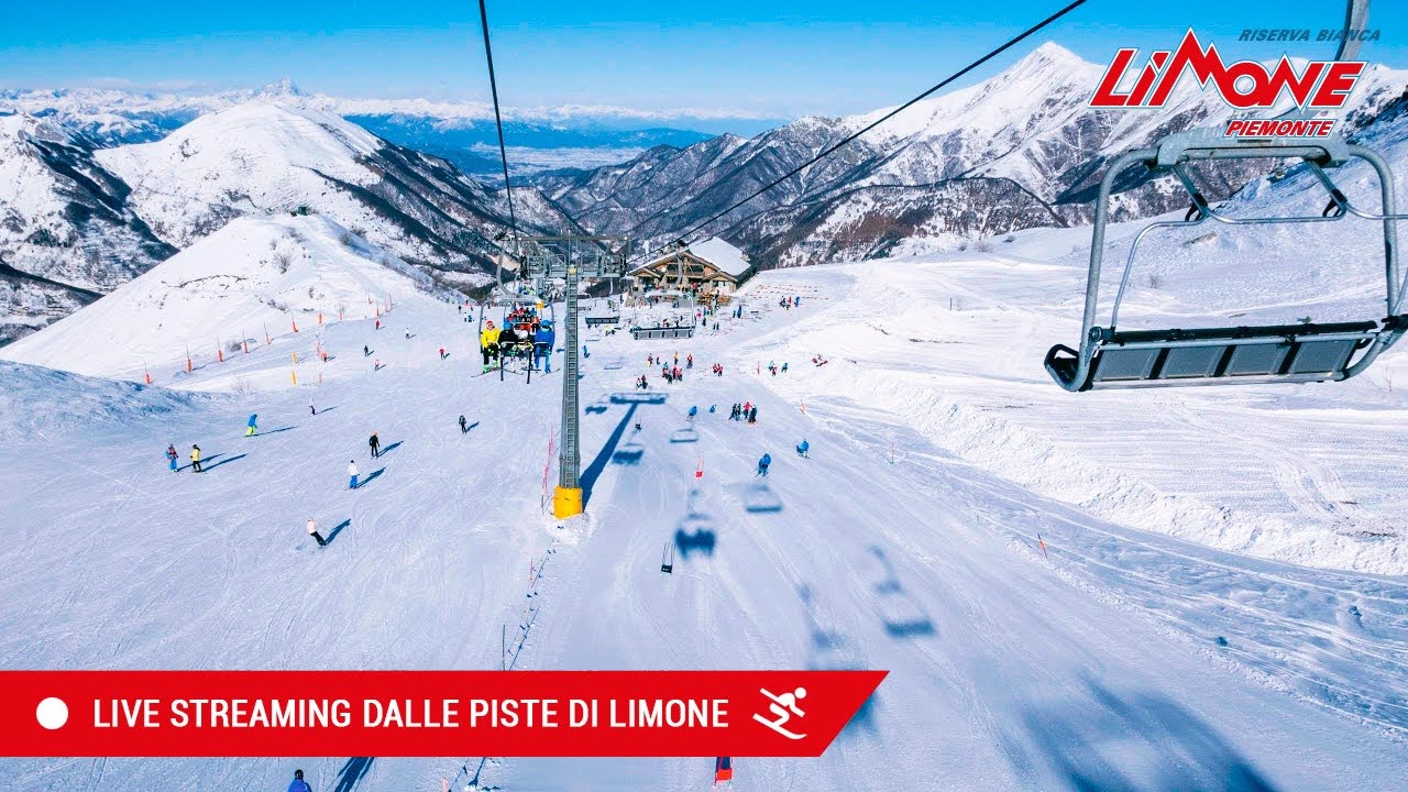 15/11/2021: 🔴 Live Streaming dalle Piste - Riserva Bianca Limone Piemonte