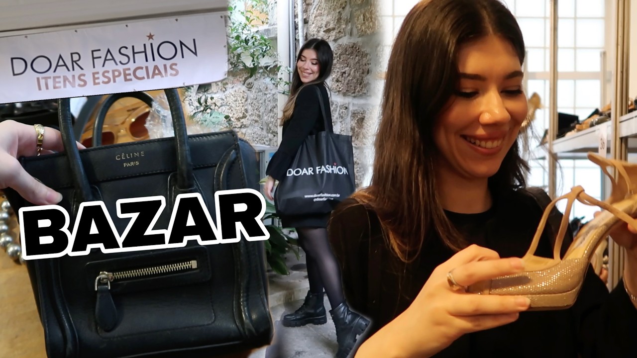 BAZAR BENEFICENTE DOAR FASHION 2025 | CHANEL, GUCCI, PRADA | VLOG | Helena Lins