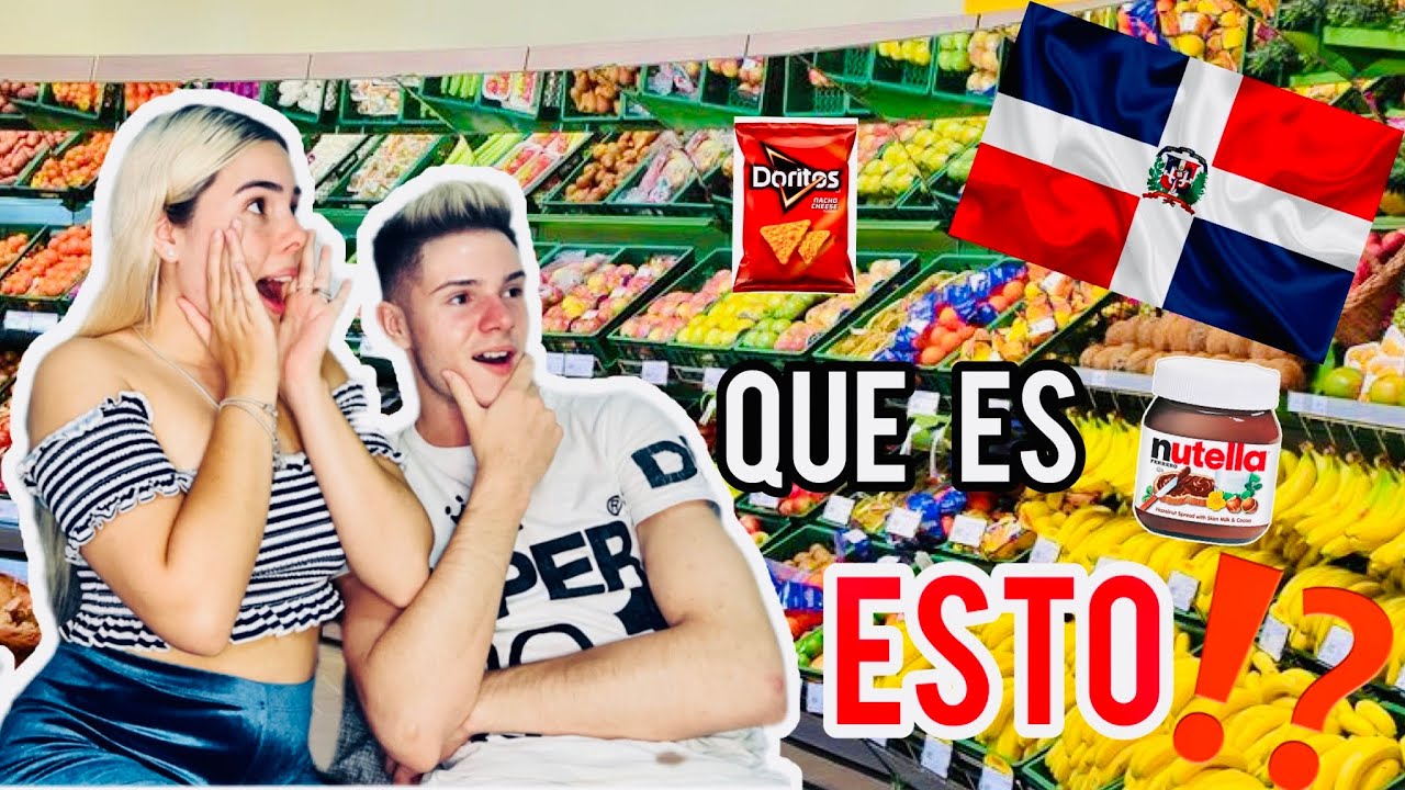 🇨🇺CUBANOS reaccionan por primera vez a un SÚPER MERCADO en República Dominicana🇩🇴@heychristi