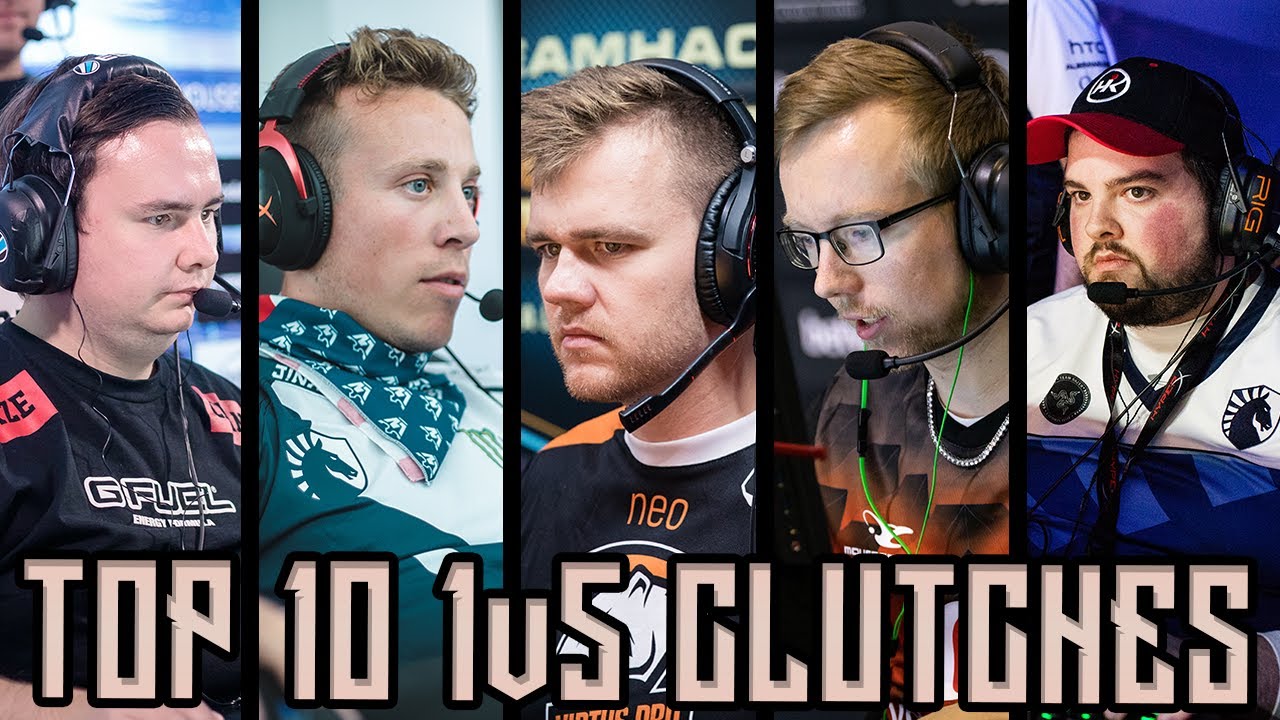10 лучших схваток 1 на 5 в истории CS:GO..