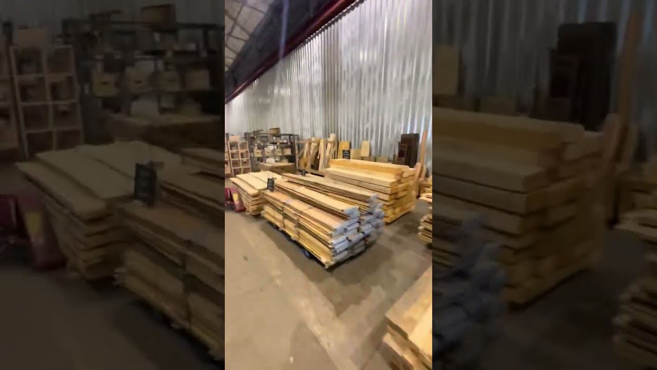 Glasgow's only reclaimed timber yard 🥇 #woodworking #glasgow