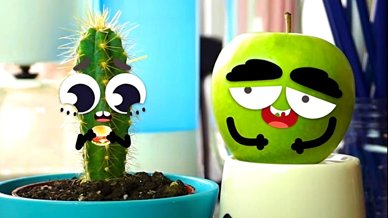 Funny Friendship Of Tricky Plants! Crazy Doodles Prank Each Other! - 24/7 DOODLES