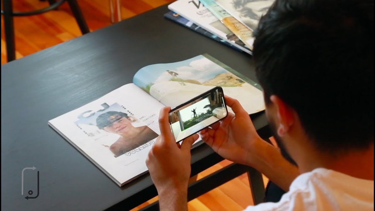 Augmented Reality (AR) Demo for Berrics Magazine