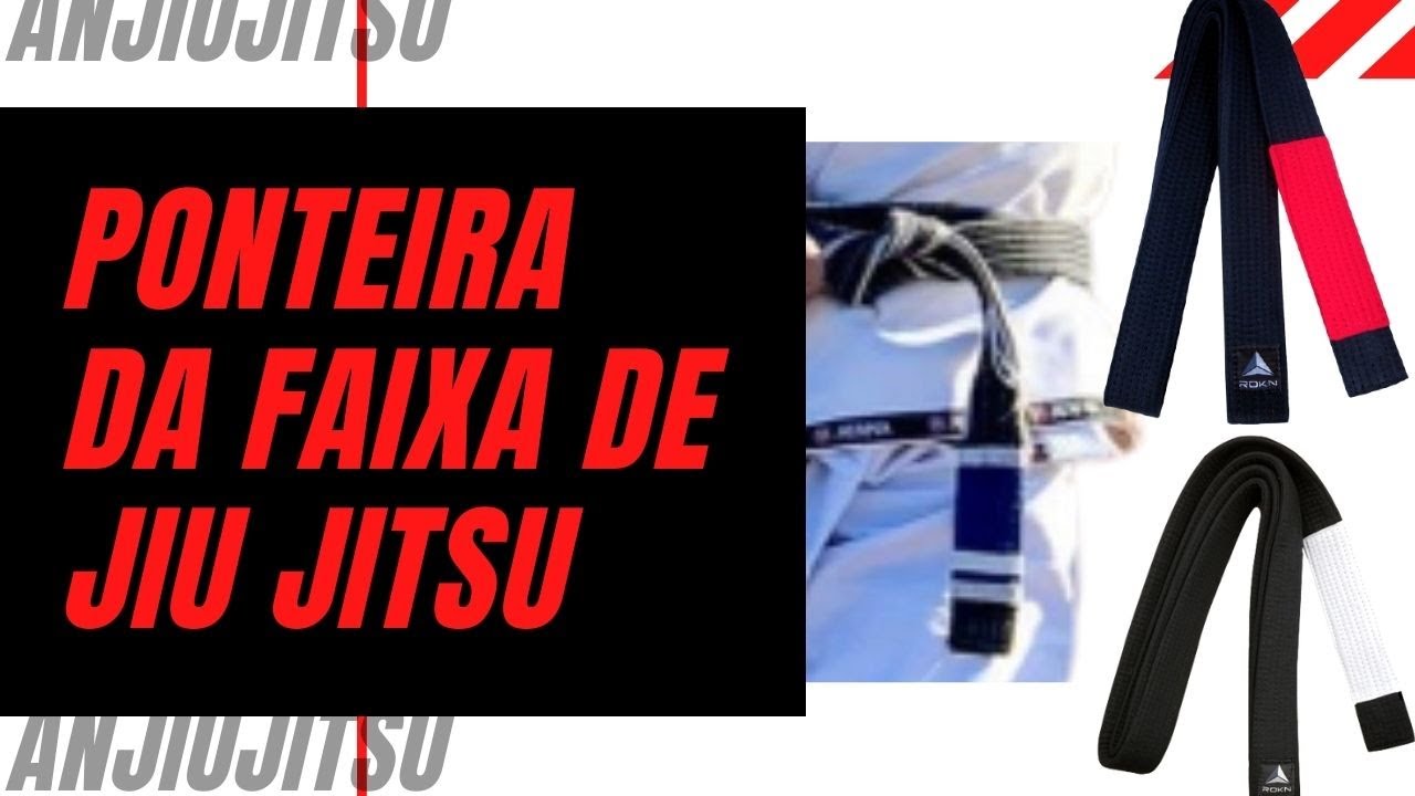 Branca, vermelha, preta ou azul? Qual tarja usar na faixa de Jiu Jitsu?
