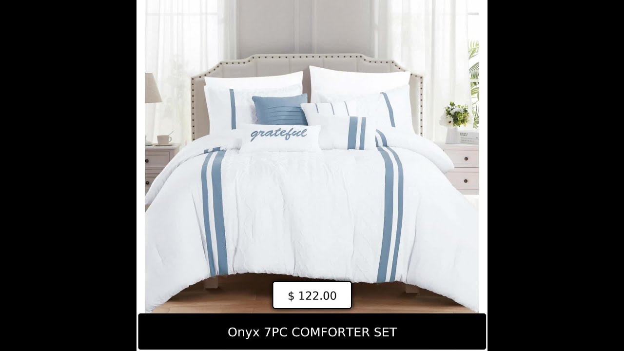 Onyx 7PC COMFORTER SET