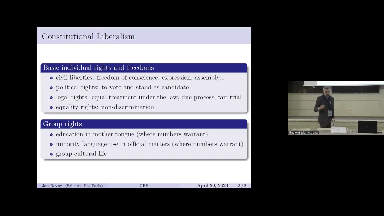 Circumstantial liberals Ethnic minorities, political competition, and democracy. 20 March 2023.