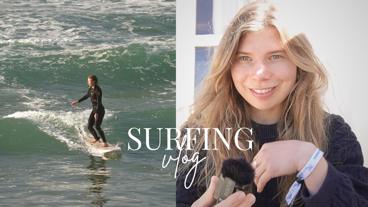A day in a life surfing in Morocco - travel vlog