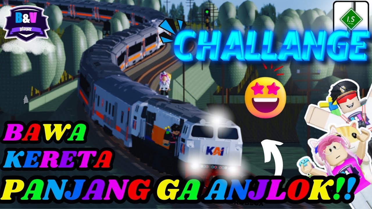 CHALLANGE BAWA KERETA PANJANG GA ANJLOK!! 😍😍