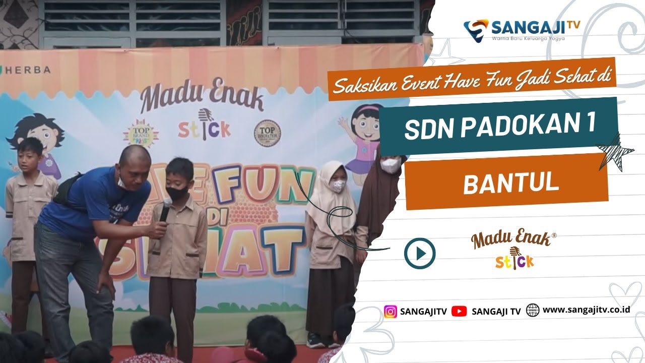 SDN Padokan 1 Bantul - Event Have Fun Jadi Sehat Madu Enak Yogyakarta
