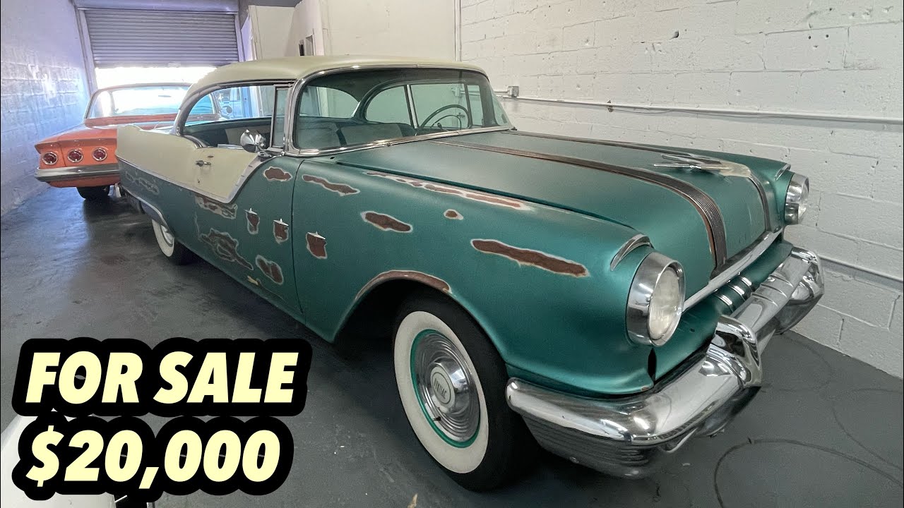 FOR SALE 1955 PONTIAC CHIEFTAIN CATALINA WITH 350 ENGINE & 700R4 TRANSMISSION @GenerationOldschool