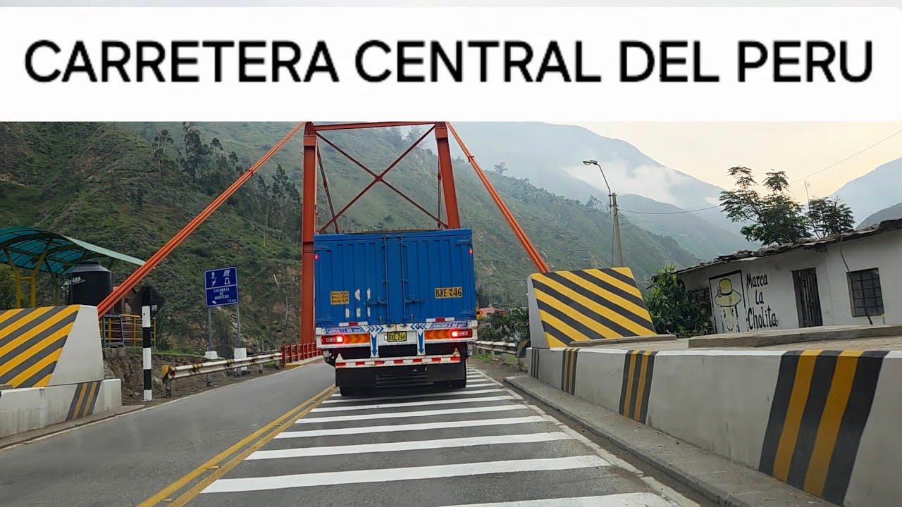 CARRETERA CENTRAL DEL PERU, otro viaje por la carretera central con buen clima hasta TICLIO 🏔️⛅⛅