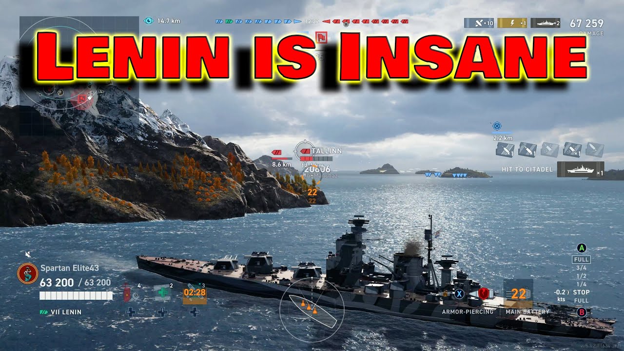 Lenin is Still Nasty! (World of Warships Legends)