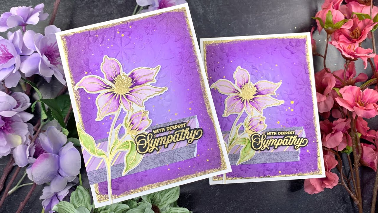 SSS April 2024 Card Kit Unboxing + 2 Sympathy Cards