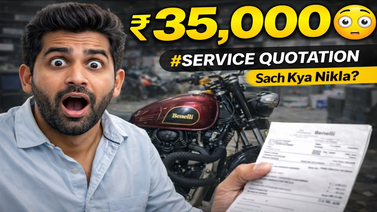 Benelli Service 😳 | ₹35,000 Quotation Ke Baad Reality | Patel Amu Vlogs 