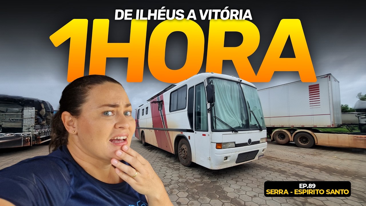 É o fim da viagem com o motorhome para o nordeste! UMA LOUCURA! 3 dias da Bahia ao Espirito Santo