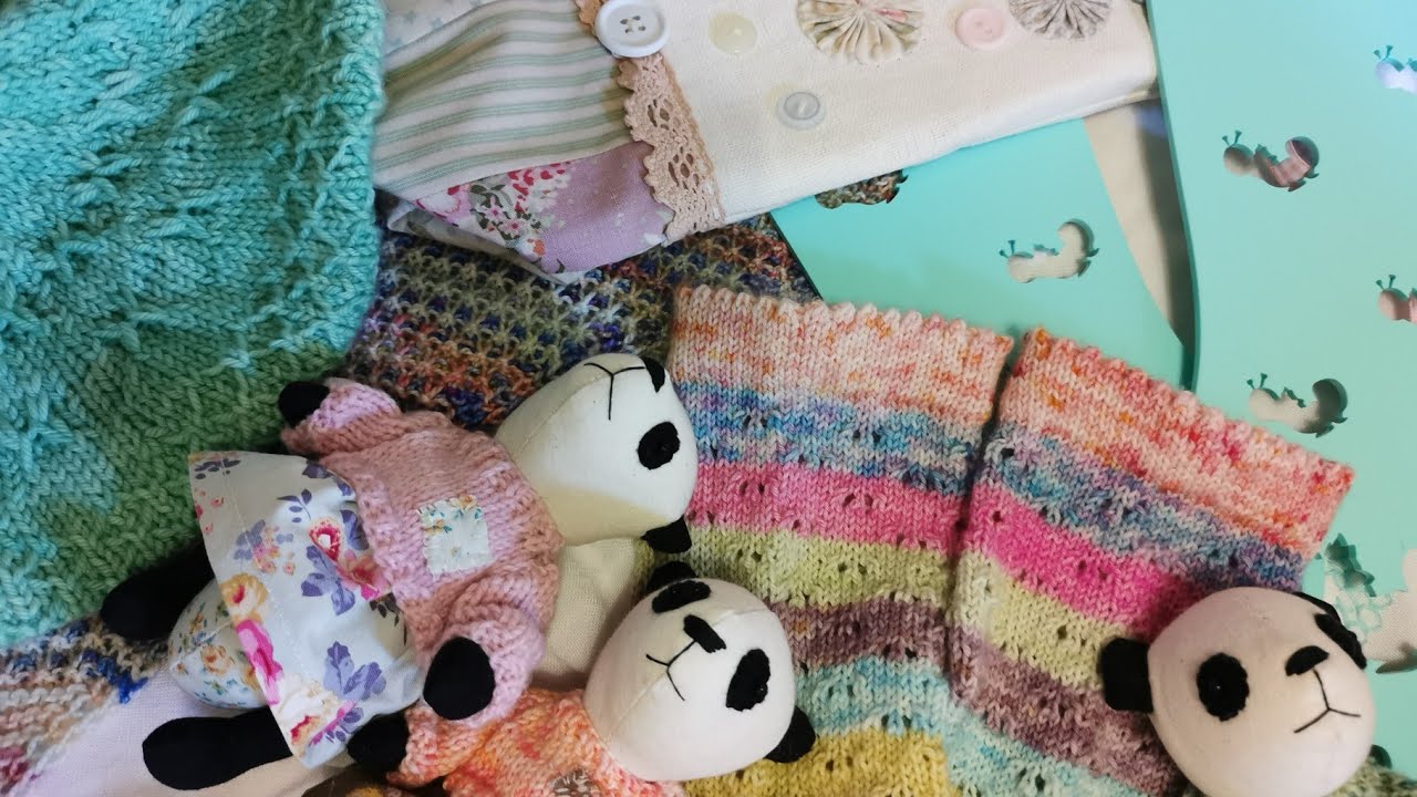 Stitched by Mrs D episode 13 Naughty Pandas and Autumn Teddy bear club reveal