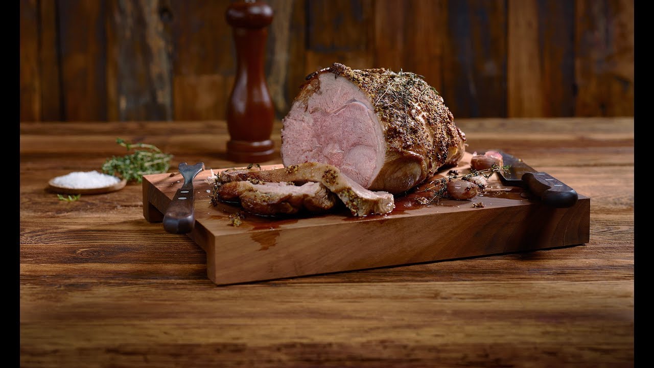 Lammgigot aus dem Ofen