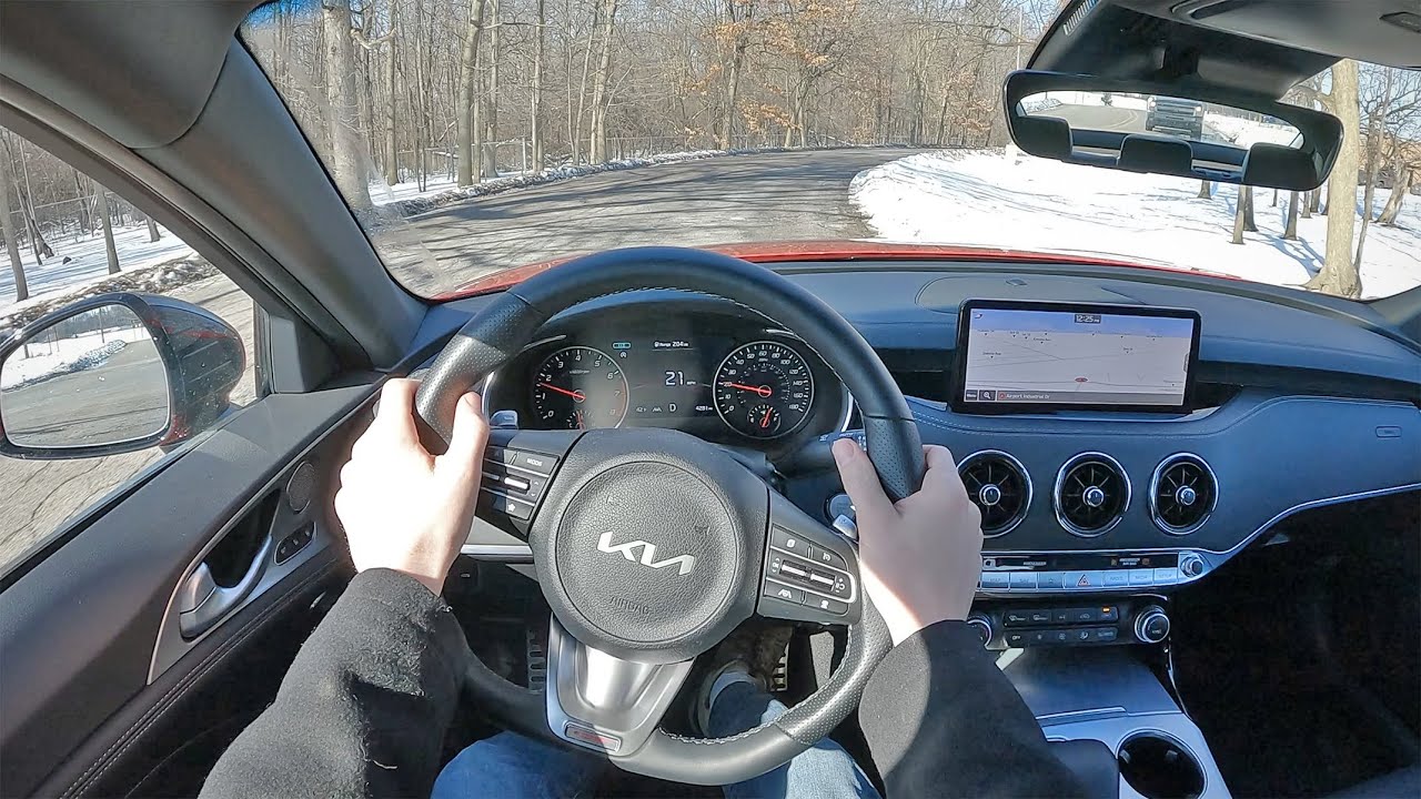2022 Kia Stinger GT AWD - POV Test Drive (Binaural Audio)