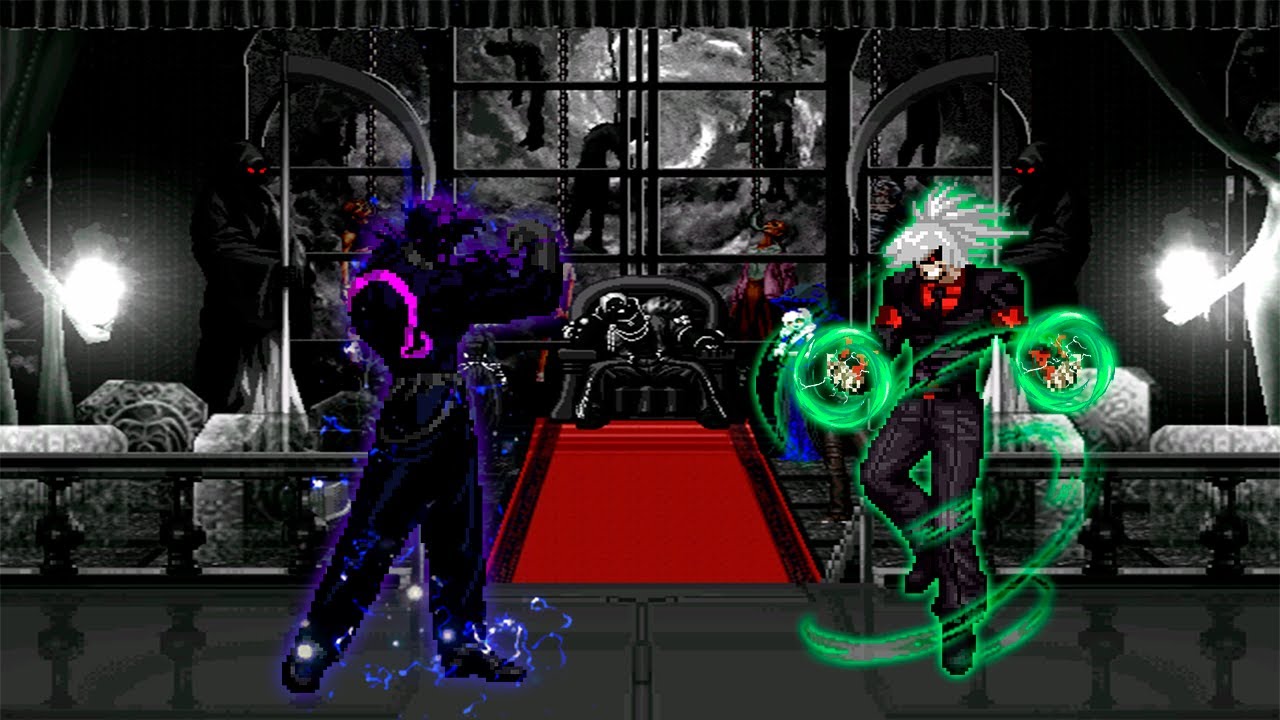 MUGEN | Darkside Rugal-R VS Titan!