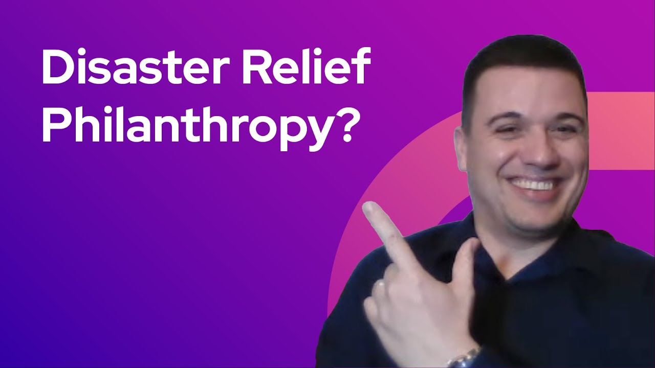 Bridging the Public-Private Divide: Partnerships for Disaster Philanthropy