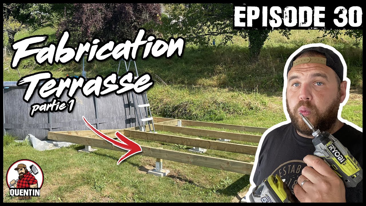 🦇 Rénovation d'une maison abandonnée - EP30 - Fabrication Terrasse Partie 1.