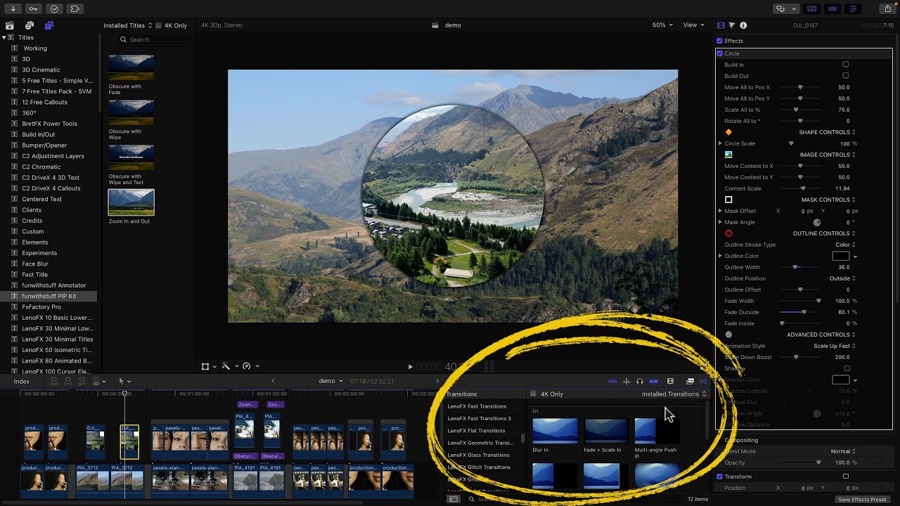 How to use PiP Kit — a detailed tutorial for FCP