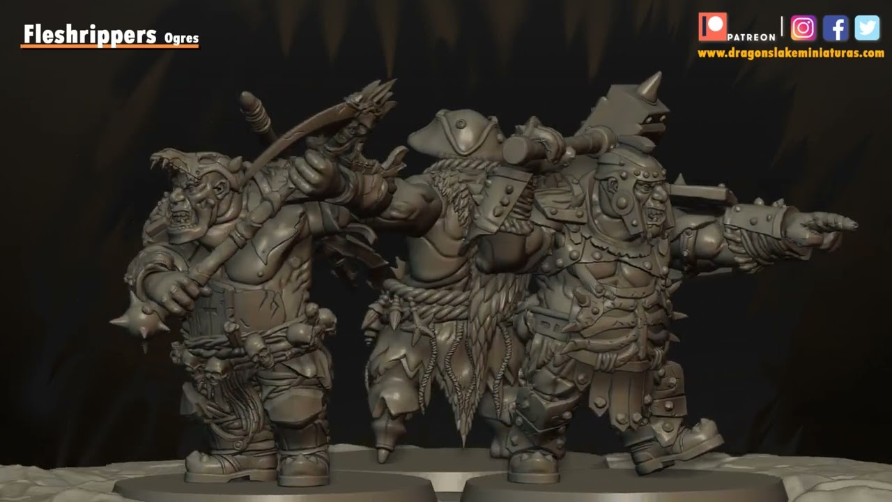 Flesh Rippers 360 video - Ogre Kingdoms